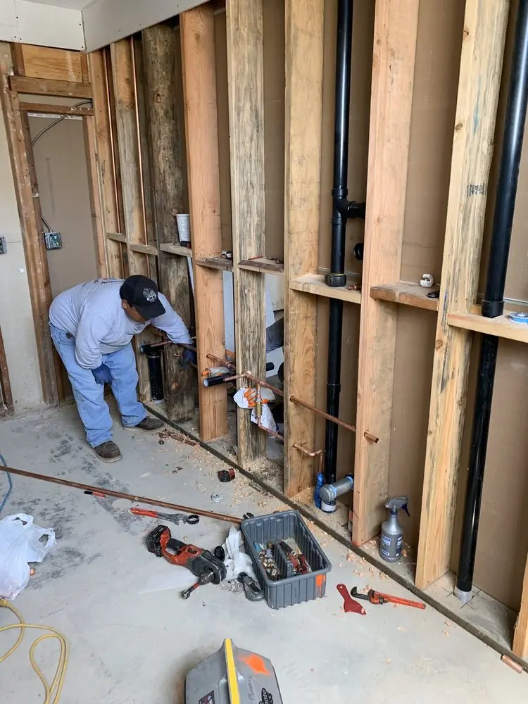 Commercial rough-in plumbing for Commercial Plumbing in Sandy Spring Estates